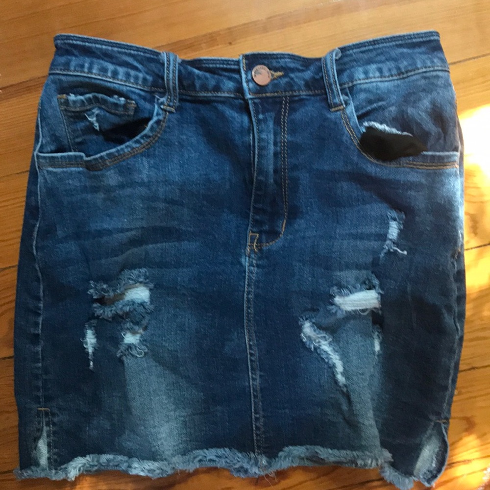 Jean skirt